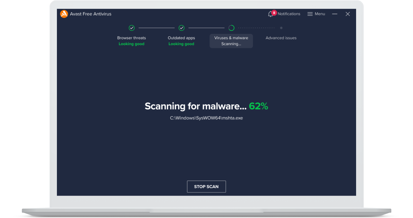 Avast Internet Security interface